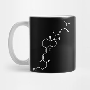 Vitamin D2 Ergocalciferol C28H44O Mug